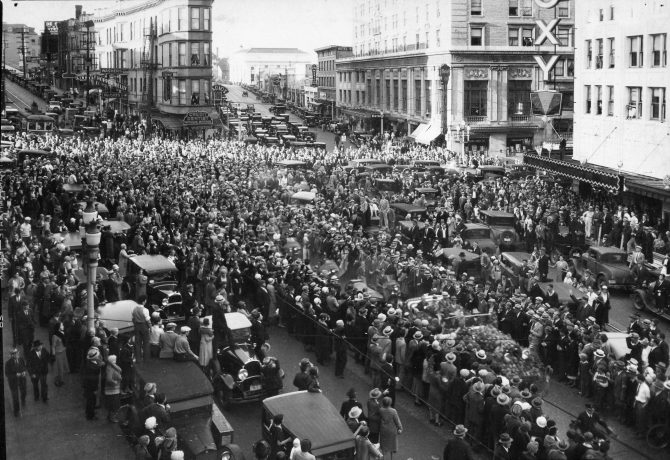 FDR visits Tacoma, 1932 | Tacoma Public Library